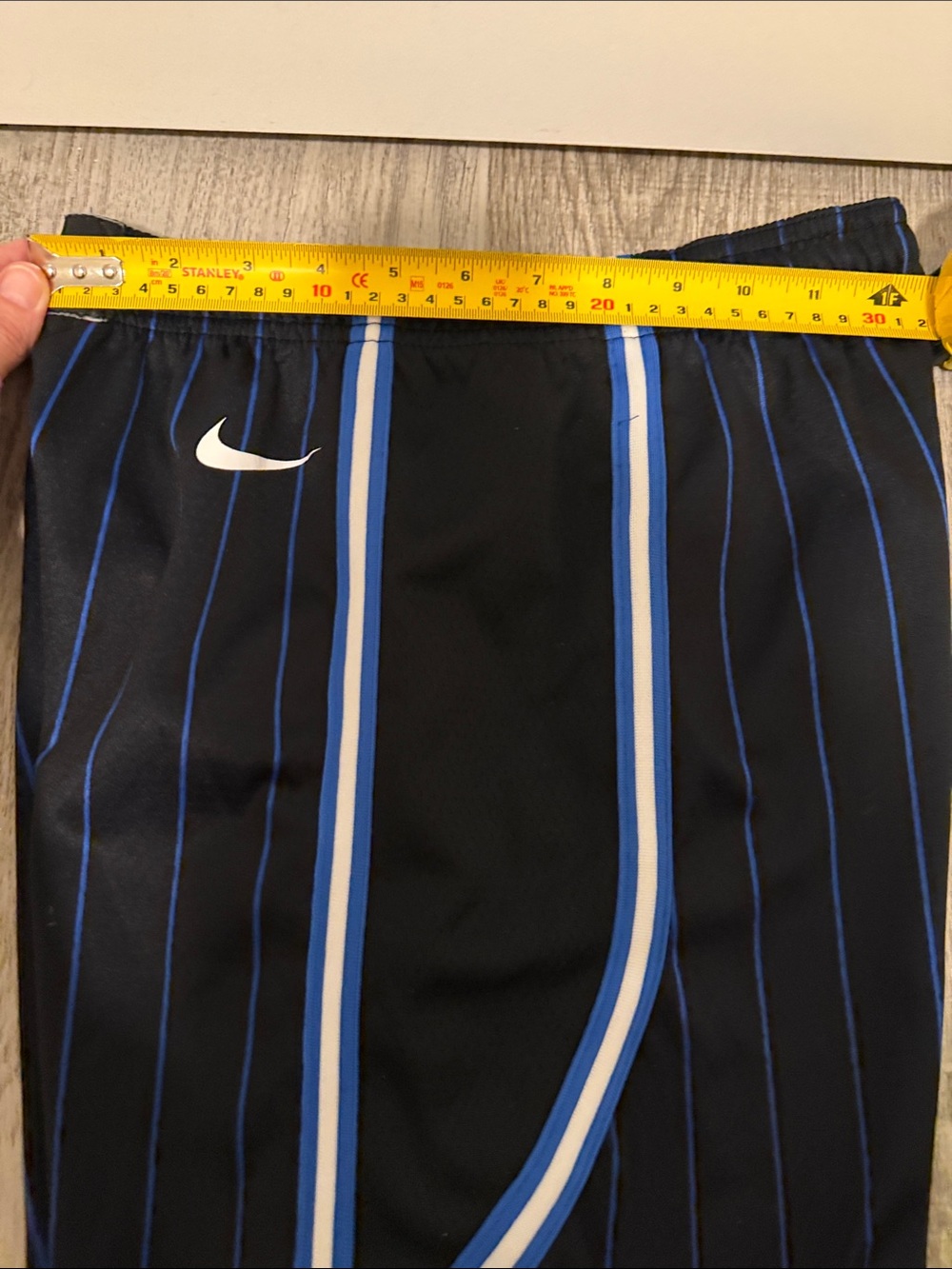 Nike Black and Blue Orlando Magic Basketball Shorts - Picture 10 of 11